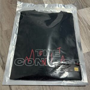 Black the connect monsta X 2018 tour sealed shirt